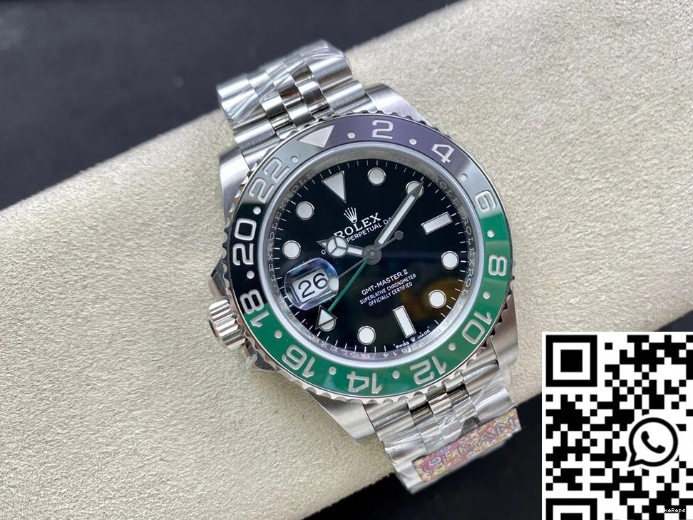 M126720vtnr-0002 Rolex II Black Dial Factory Master GMT Clean 0927